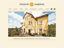 Tablet Screenshot of pensiongardena.com